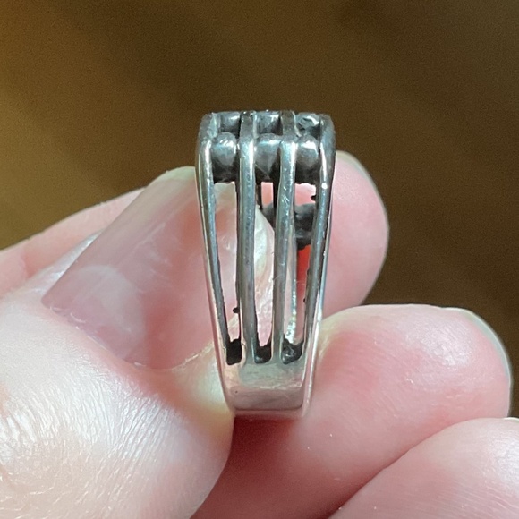 NWOT Sterling Silver 925 Greek design ring Size US 6 - Picture 4 of 13